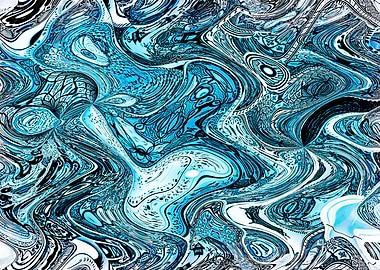 abstract modern wall