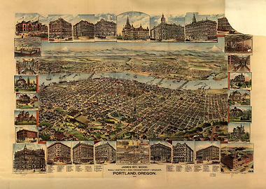 Portland Oregon 1890