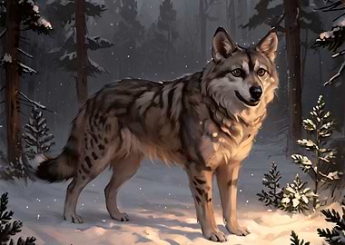 Wolf in Winter