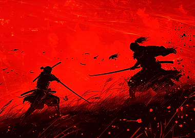 Blood Samurai Knight Duel