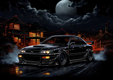 JDM car Mazda Familia GTX