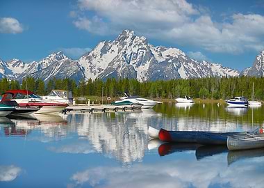 Colter Bay Reflection