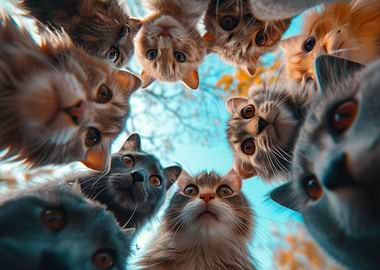 Many cats
