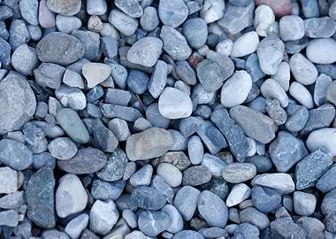 stones in the quay as back