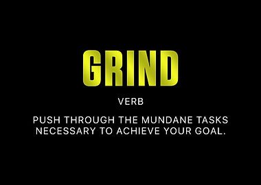 Motivational Quote Grind