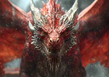 Furious Red Dragon