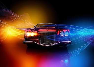 Classic Car Chromed Aura