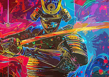 Colorful Samurai