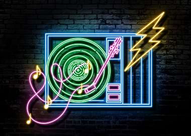 VINYL NEON SIGN ART