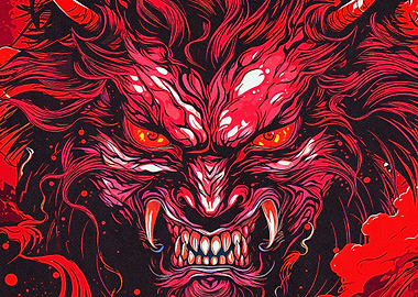 Demon Kabuki Samurai