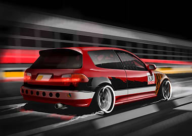 MODIFIED HONDA CIVIC EG6