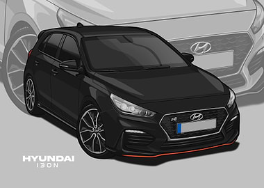 hyundai i30n black