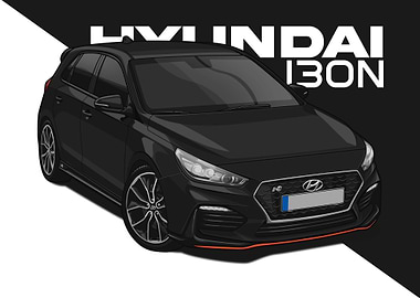 hyundai i30n black