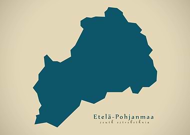 South Ostrobothnia map