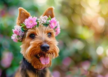 Welsh Terrier dog