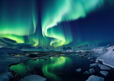 Nordic Polar Lights Nature