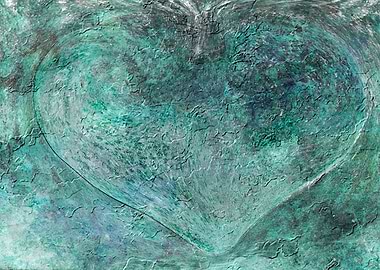 heart stones in the quay