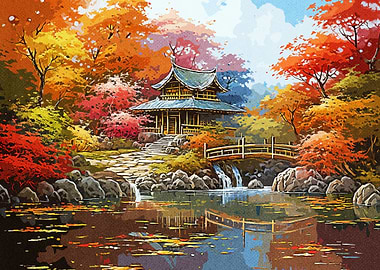 Japan vintage Landscapes