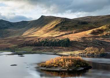 Hawes Water landscape