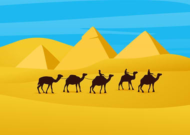 Camels and Pyramids