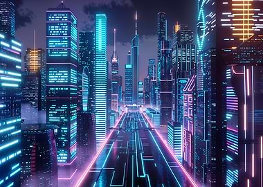 Futuristic city