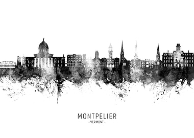 Montpelier Skyline Vermont