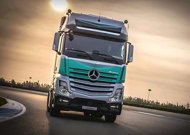Mercedes Benz Actors Truck