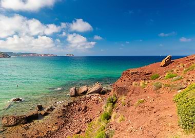 Wild seaside in Spain