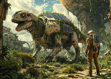 Alien Dinosaur Encounter