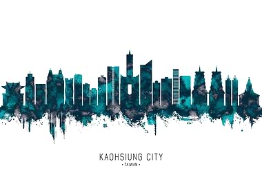 Kaohsiung City Skyline