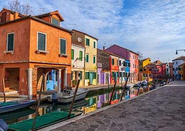 Burano In Italy