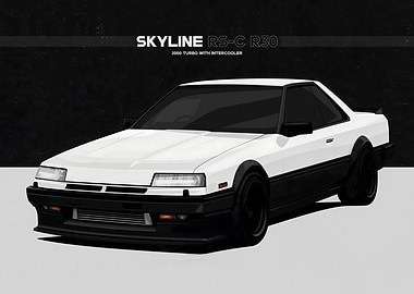 NISSAN SKYLINE RSC R30