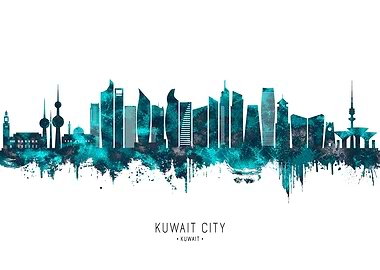 Kuwait City Skyline