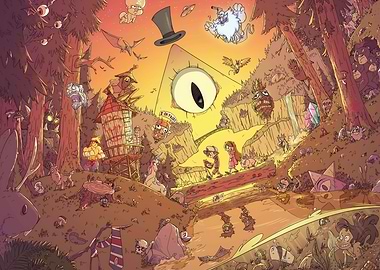 Gravity Falls Cartoon