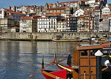 Porto Old Town View
