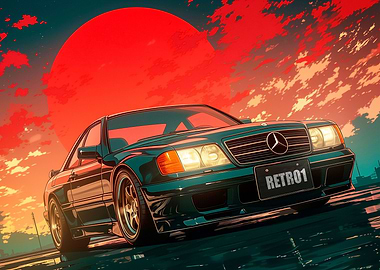Retro Mercedes