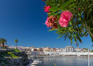 View of a Spanish island