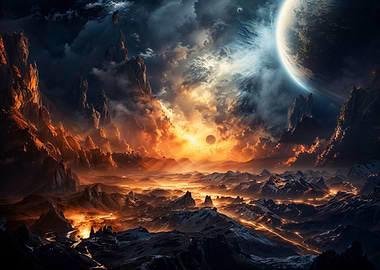 Alien Planet Landscape