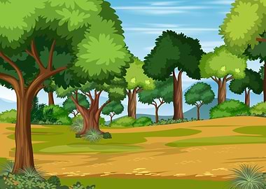 Nature Forest Landscape