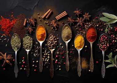 Spices Food and Kitchen