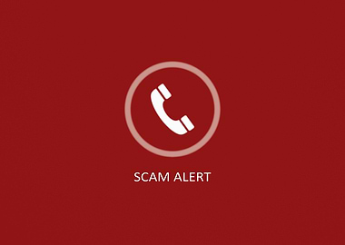 Incoming call sharp red sc