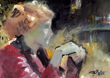 N453 Portrait de fille