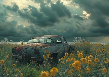 A post apocalyptic car