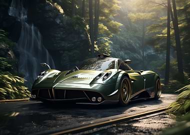 Pagani Huayra car Nature