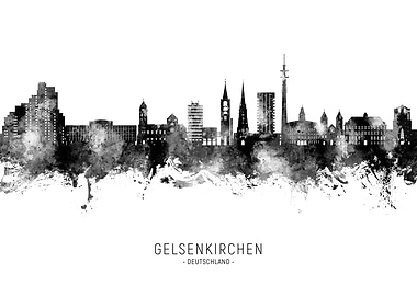 Gelsenkirchen Skyline