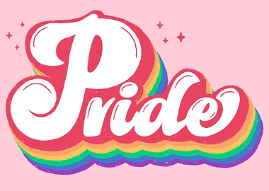 Pride Vintage Text