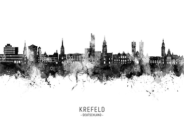 Krefeld Skyline