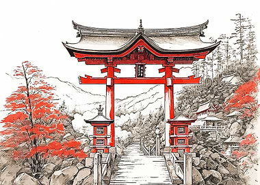 Gate Japan Drawing