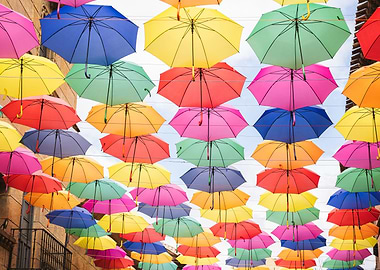 Summer umbrellas