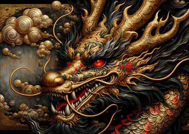 Mythical Gold Dragon